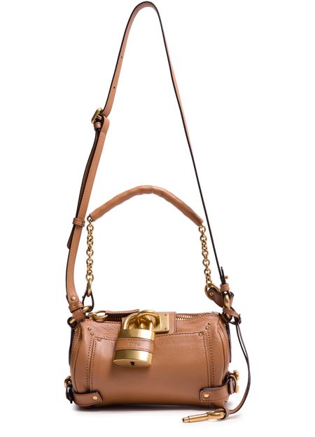Chloé Paddington small chain bag in Mustang Brown — view 4