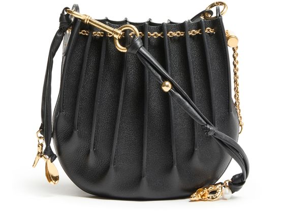 Chloé Sea Treasures drawstring bag in Black — view 3