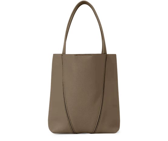 Chloé Small Chloé Spin tote bag in Flannel grey — view 3