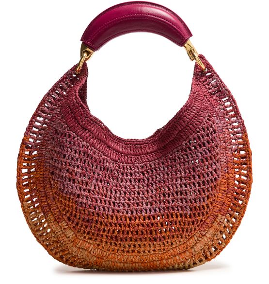 Chloé Summer Banana hobo bag in Multicolor Orange 1 — view 3