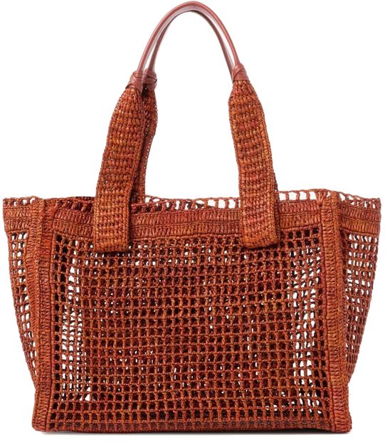 Chloé Summer Banana tote bag in Clay Brown — view 3