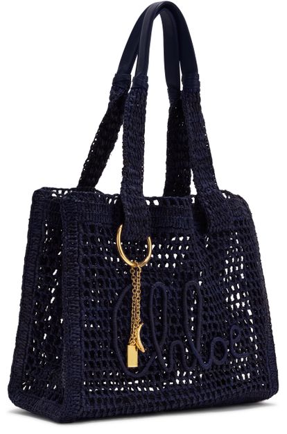 Chloé Summer Banana tote bag in Parisian Night — view 2