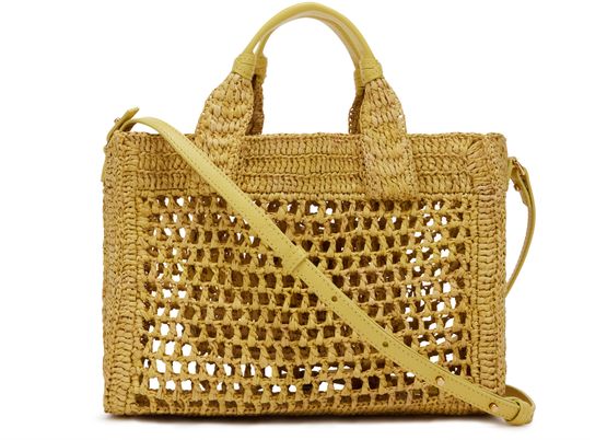 Chloé Summer Banana tote bag in Radiant Yellow — view 3