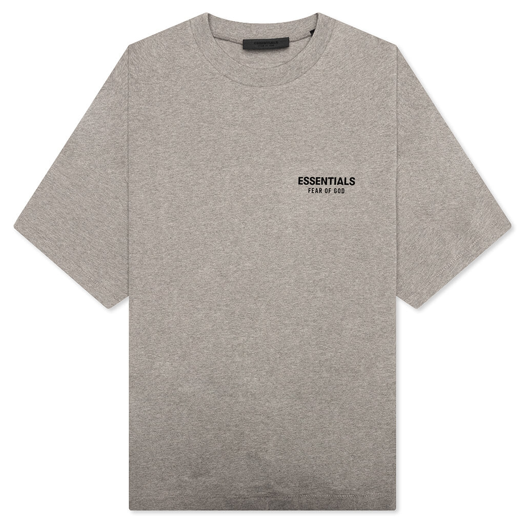 Fear of God Essentials Heather Gray T-shirt - front