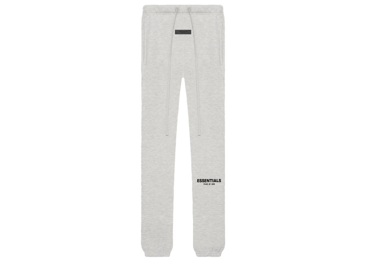 Fear of God Essentials Light Oatmeal sweatpants - front