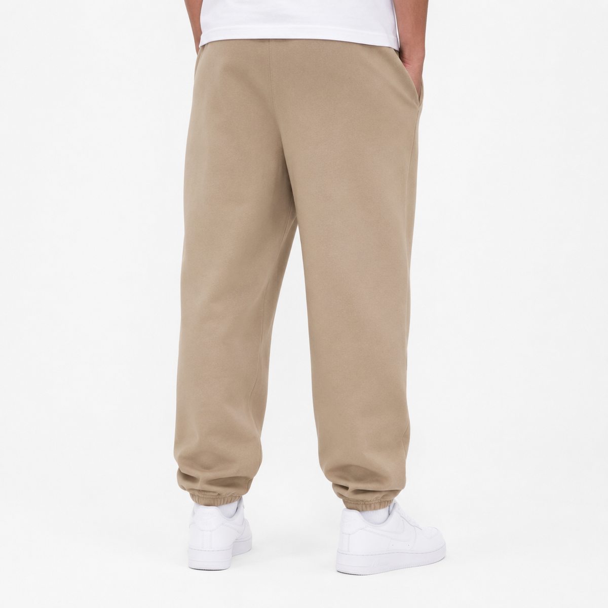 Fear of God Essentials Desert Sand sweatpants - model back