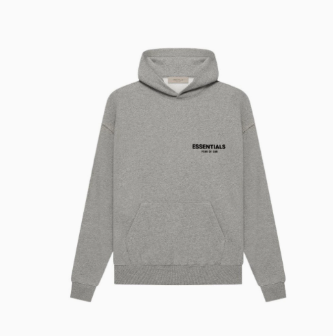 Fear of God Essentials Small Chest Logo Hoodie Gray - supplier original