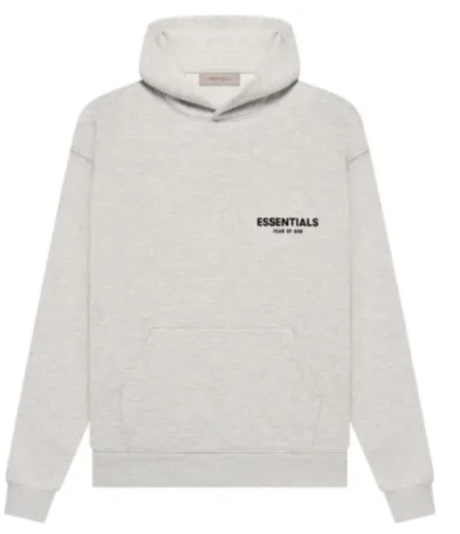 Fear of God Essentials Small Chest Logo Hoodie Cream - supplier original