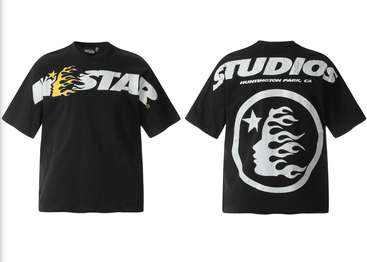 Hellstar Studios Flame Logo T-Shirt Black - supplier original