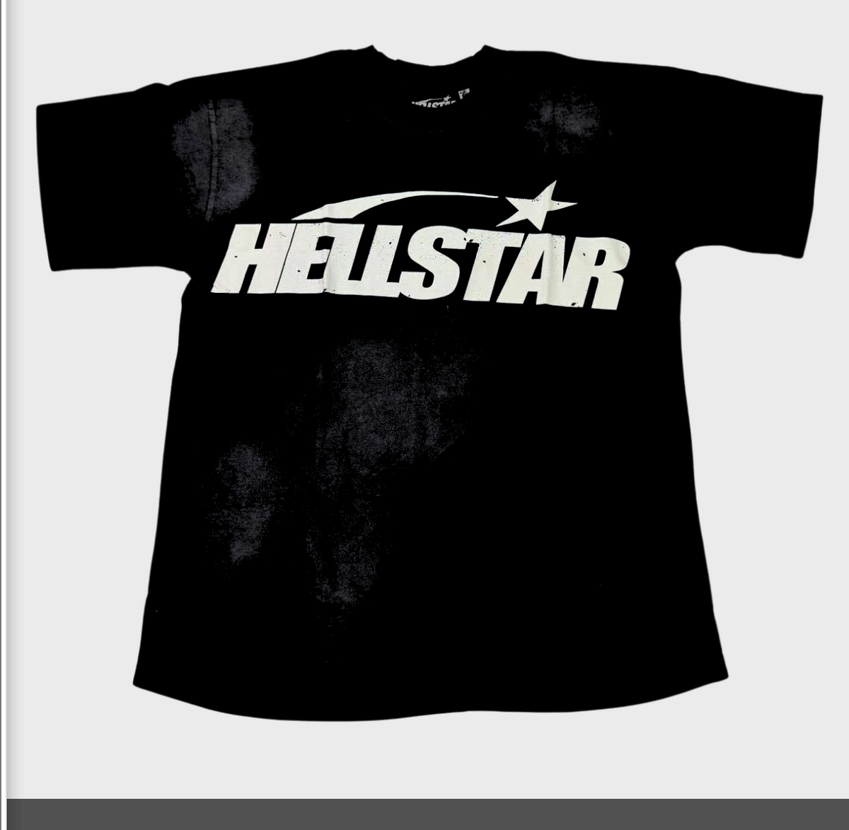 Hellstar Large Logo T-Shirt Black/White - supplier original