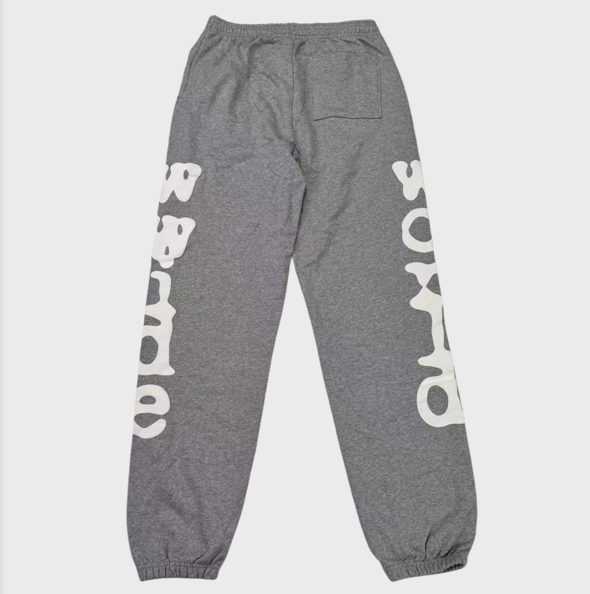 Sp5der Logo Sweatpants Gray/White - supplier original
