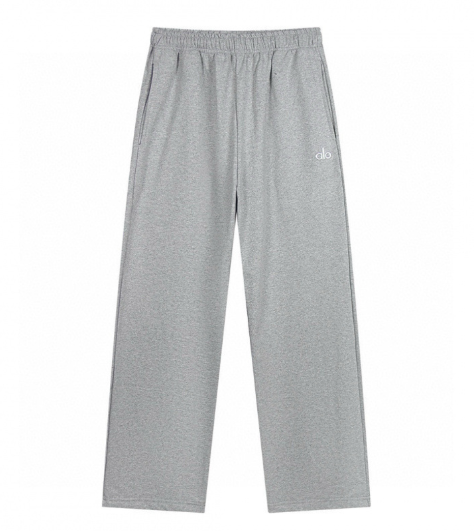 Alo Yoga Drawstring Pants Gray - supplier original