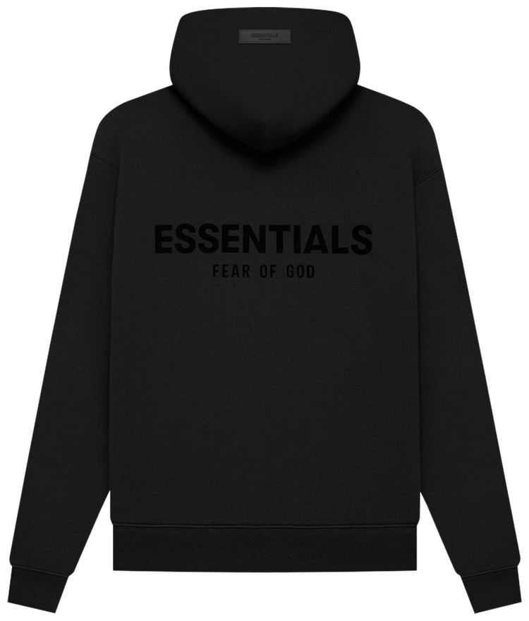 Fear of God Essentials Logo Hoodie Stretch Limo - supplier original