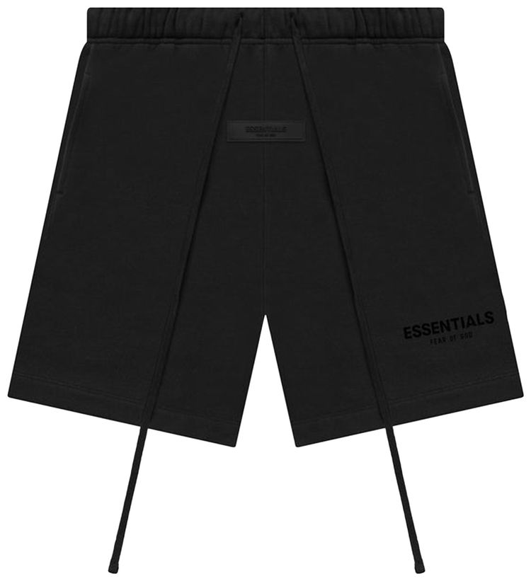 Fear of God Essentials Logo Drawstring Shorts Stretch Limo - supplier original