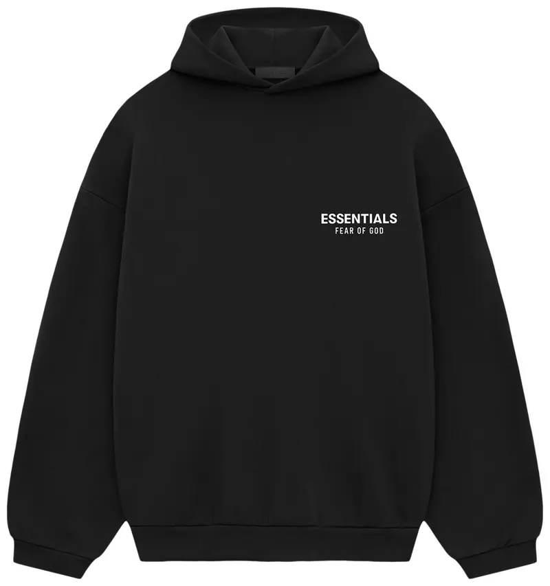 Fear of God Essentials Fleece Hoodie Black - supplier original