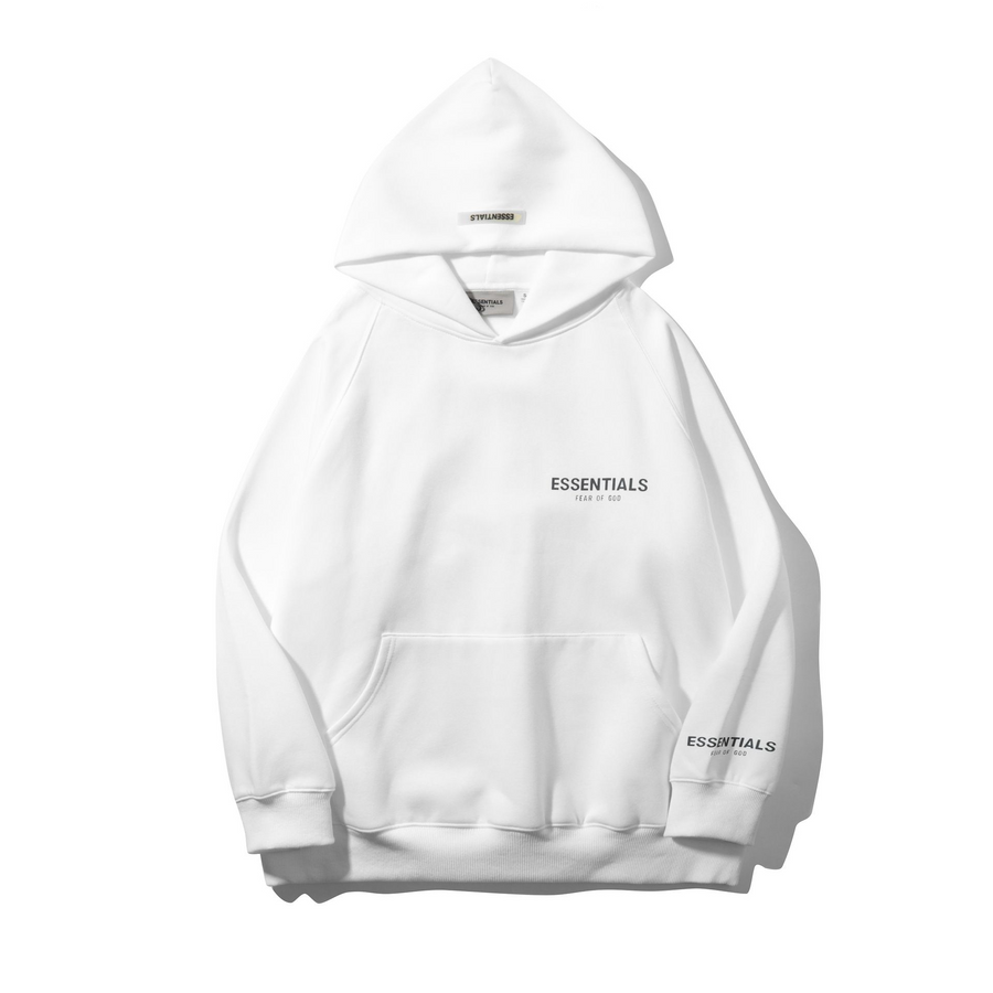 Fear of God Essentials Chest and Sleeve Logo Hoodie White - supplier original reference 1