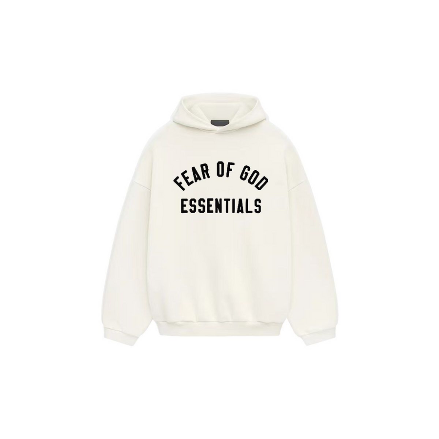 Fear of God Essentials Arched Logo Hoodie Cream - supplier original reference 1