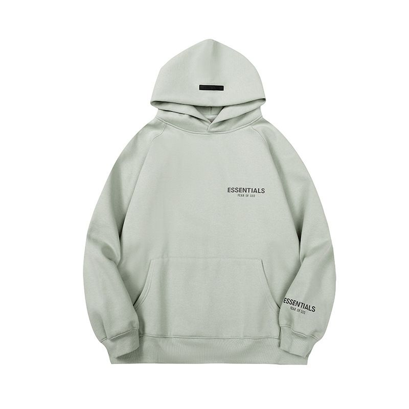 Fear of God Essentials Chest and Sleeve Logo Hoodie Light Green - supplier original reference 1