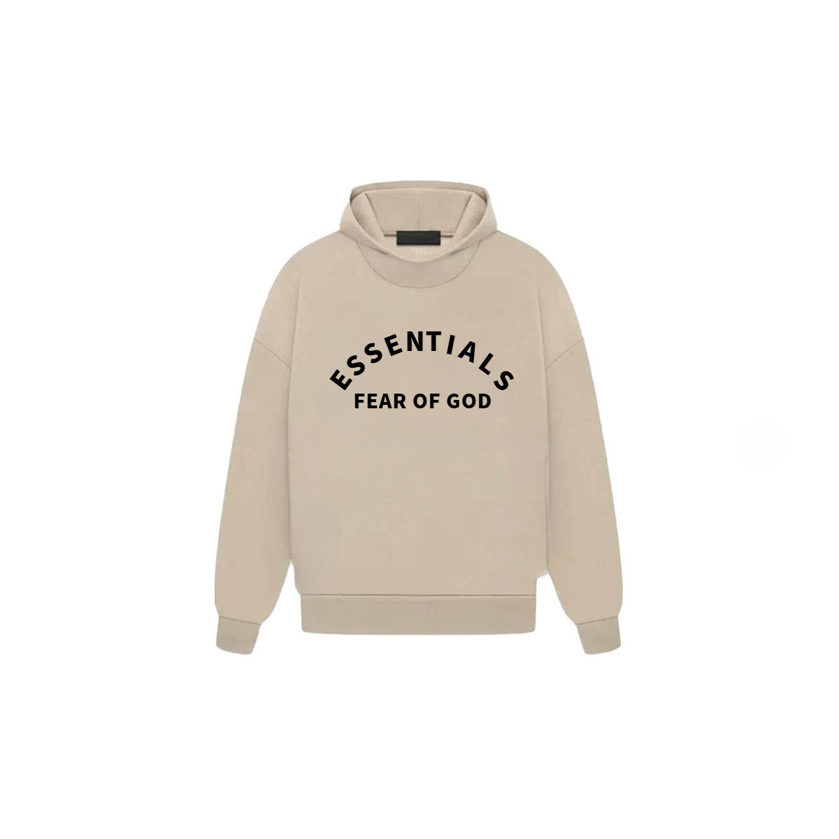 Fear of God Essentials Arched Logo Hoodie Beige - supplier original reference 1