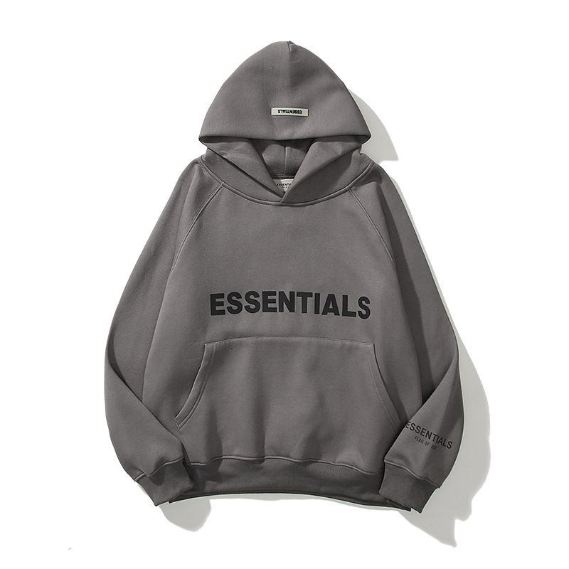 Fear of God Essentials Large Logo Hoodie Dark Gray - supplier original reference 1