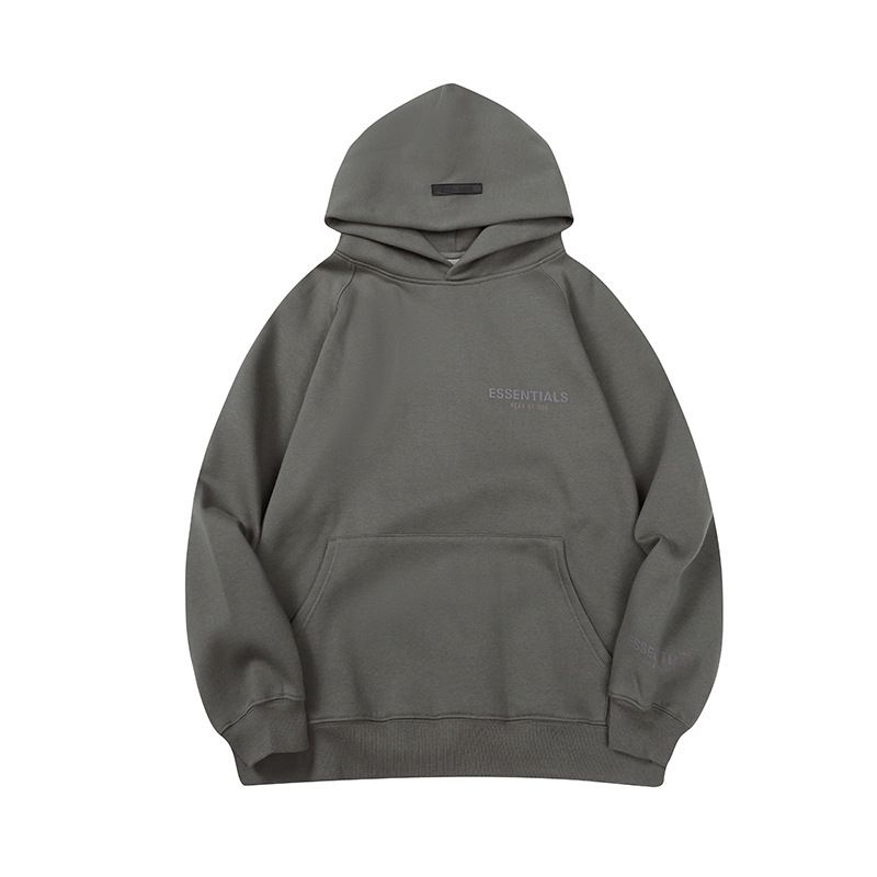 Fear of God Essentials Chest and Sleeve Logo Hoodie Dark Gray - supplier original reference 1