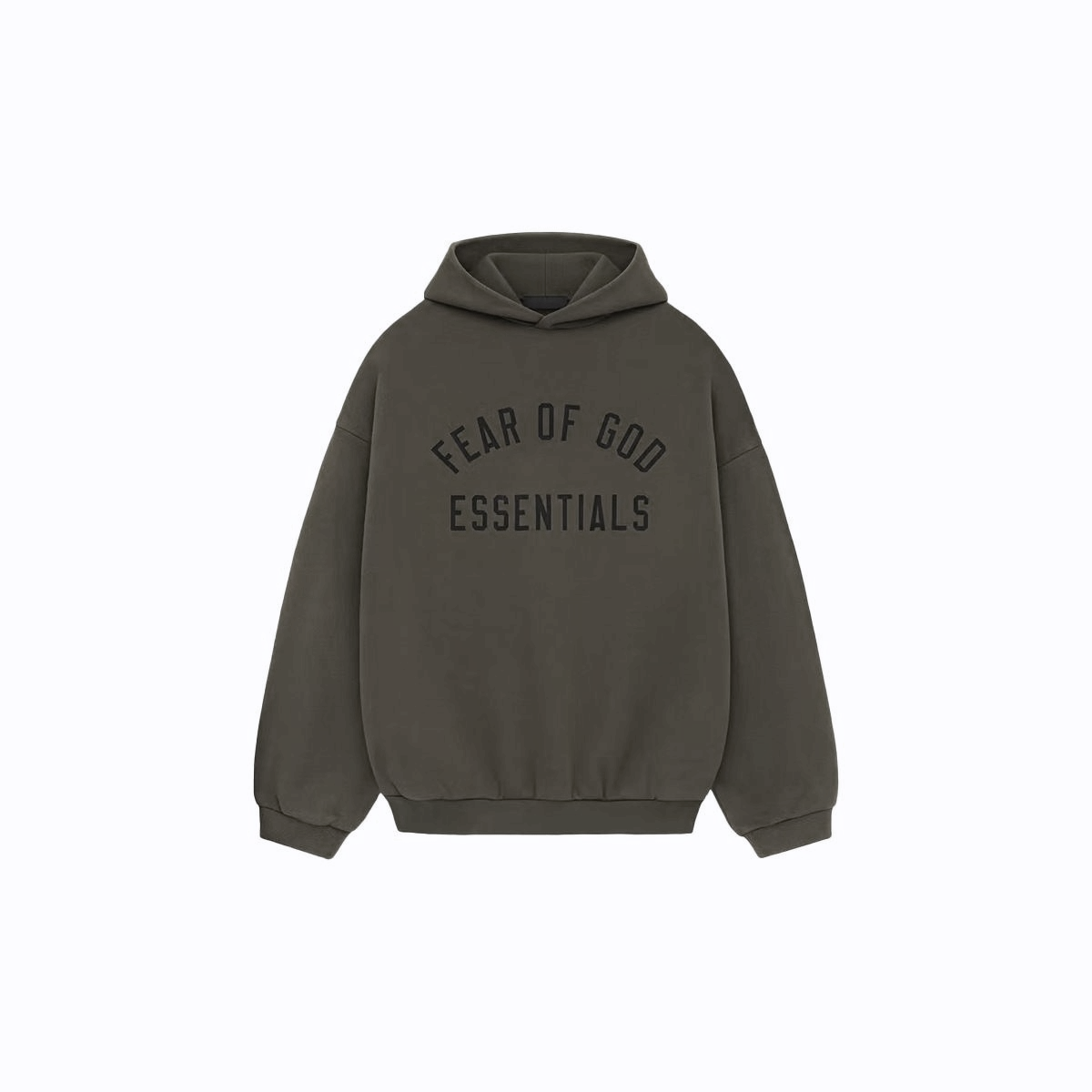 Fear of God Essentials Arched Logo Hoodie Dark Gray - supplier original reference 1