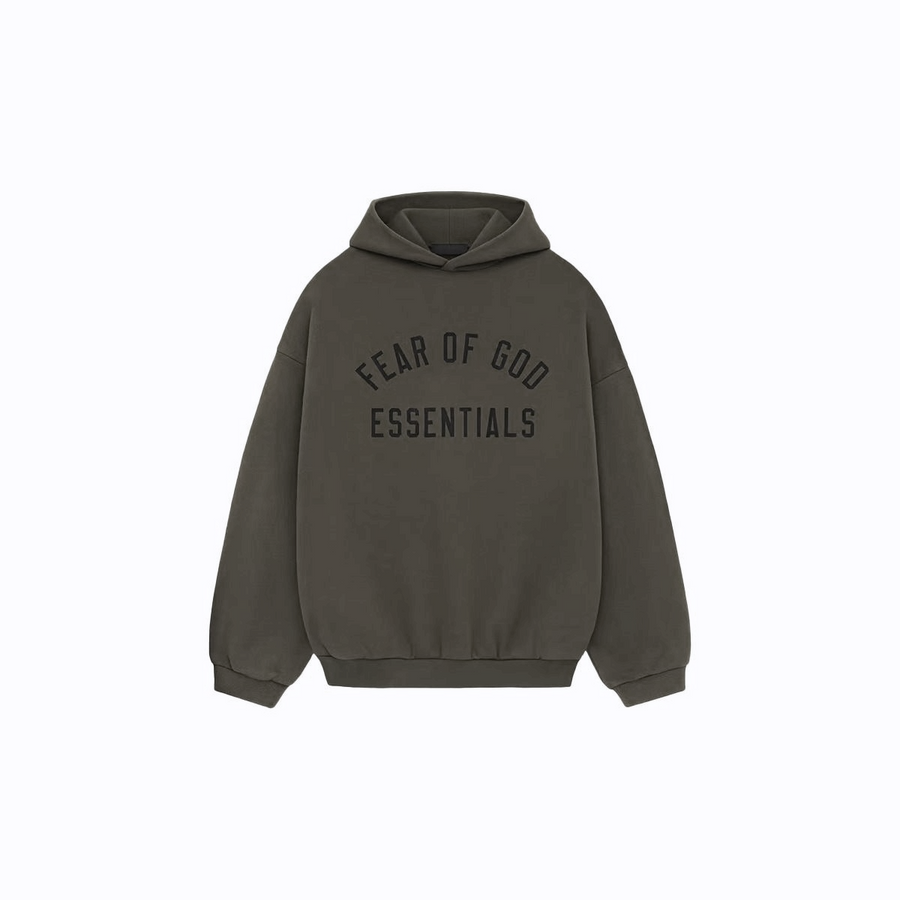 Fear of God Essentials Arched Logo Hoodie Dark Gray - supplier original reference 1