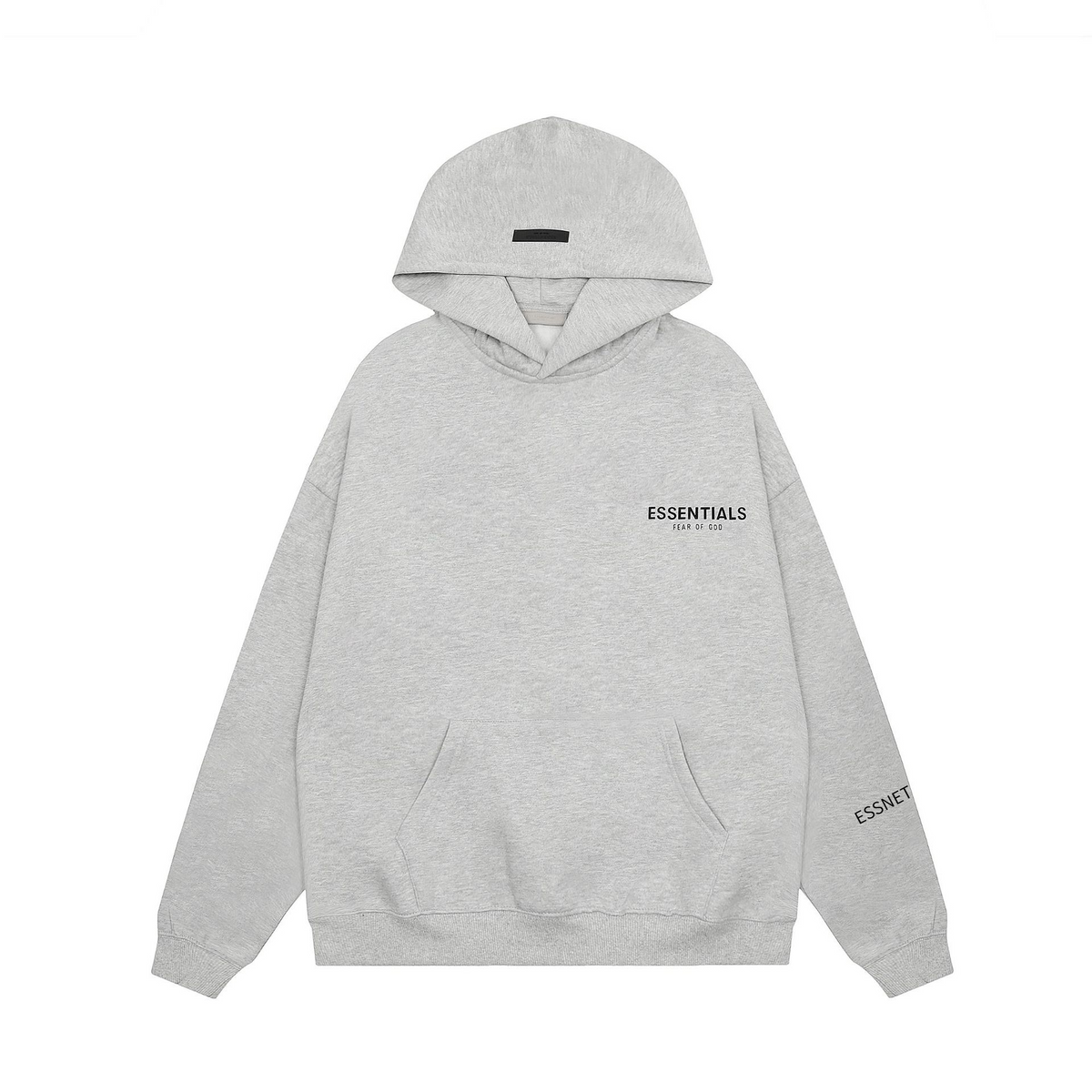Fear of God Essentials Chest and Sleeve Logo Hoodie Light Gray - supplier original reference 1