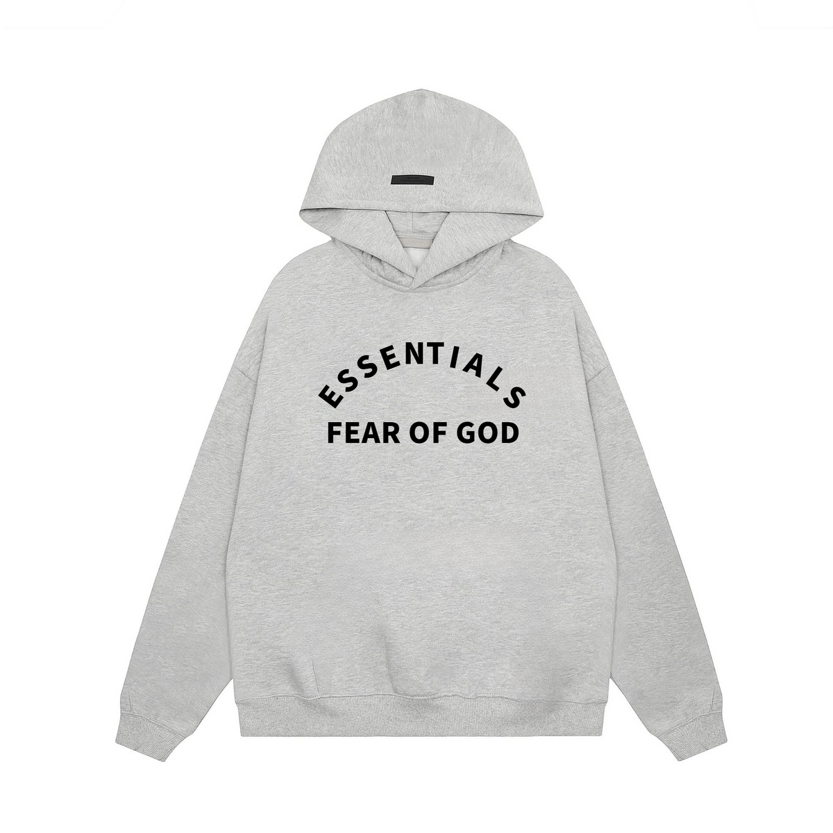 Fear of God Essentials Arched Logo Hoodie Light Gray - supplier original reference 1