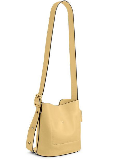Coach Bleeker 21 bucket bag in B4/Vanilla — view 2