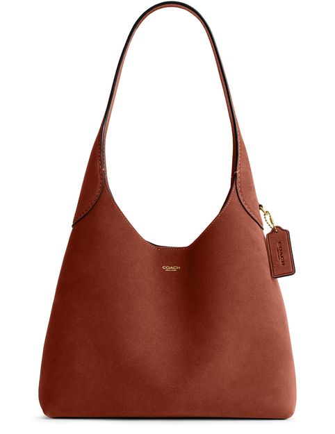 Coach Brooklyn 28 hobo bag in B4/Clay — view 1
