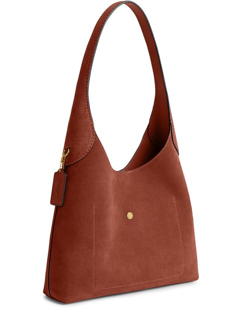Coach Brooklyn 28 hobo bag in B4/Clay — view 2
