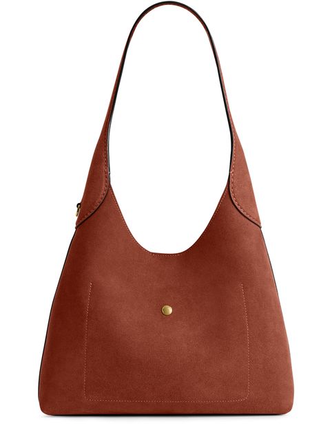 Coach Brooklyn 28 hobo bag in B4/Clay — view 3