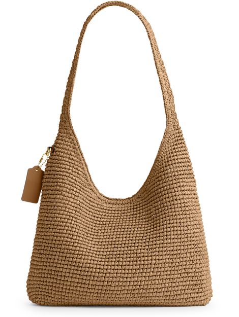Coach Brooklyn 28 hobo bag in B4/Natural — view 3