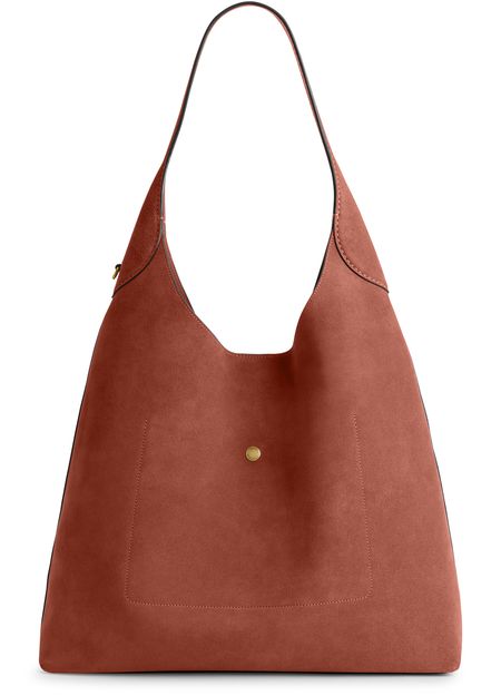 Coach Brooklyn 39 hobo bag in B4/Clay — view 3