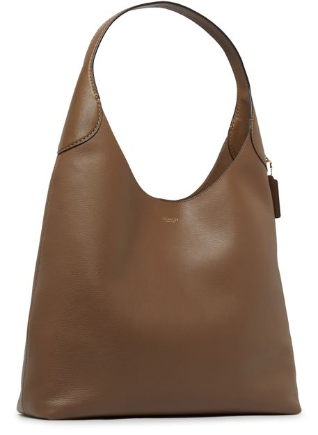 Coach Brooklyn Shoulder Bag 39 in B4/Dark Stone — view 2