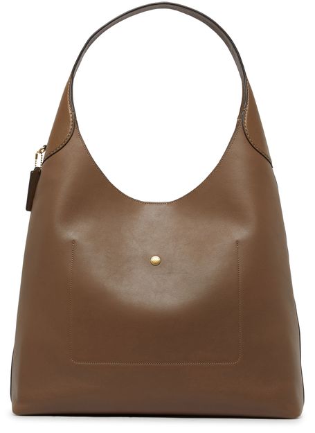 Coach Brooklyn Shoulder Bag 39 in B4/Dark Stone — view 3