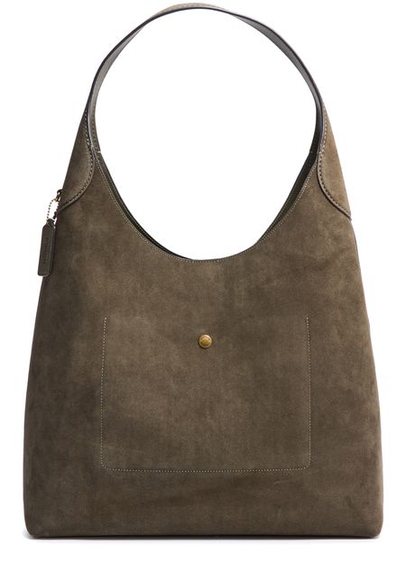 Coach Brooklyn Shoulder Bag 39 in B4/Olive — view 3
