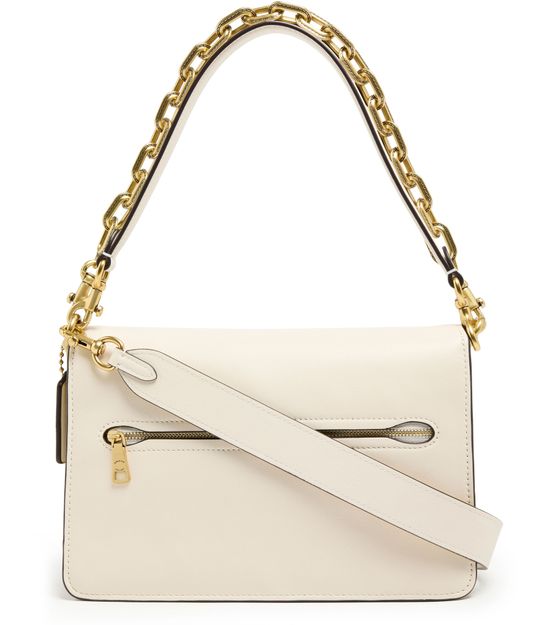 Coach Chain Tabby Shoulder Bag in B4/Chalk — view 3