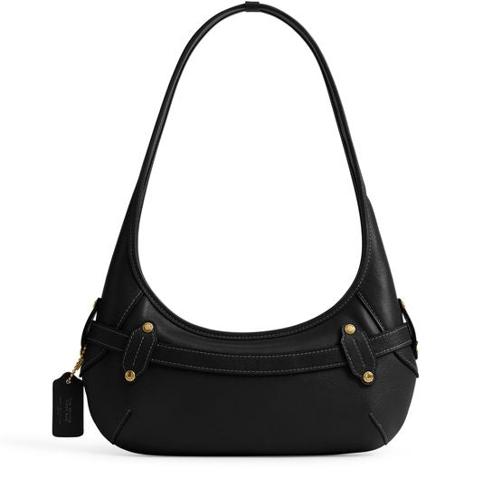 Coach Ergo 26 belted hobo bag in B4/Black — view 2