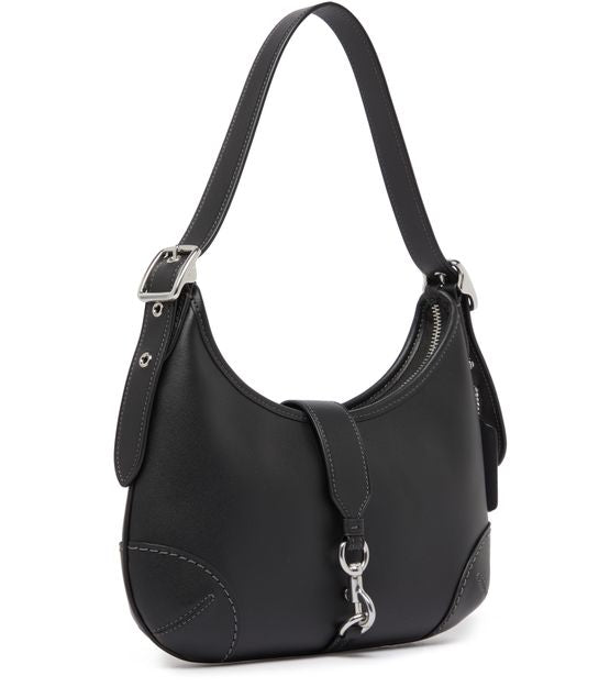 Coach Hamptons Hobo Bag in Lh/Black — view 2