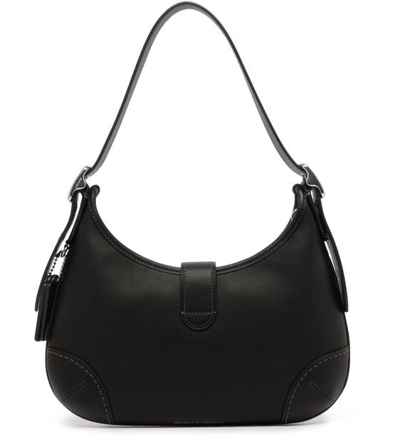 Coach Hamptons Hobo Bag in Lh/Black — view 3