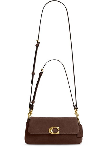 Coach Jet shoulder bag in B4/Dark Chocolate — view 4