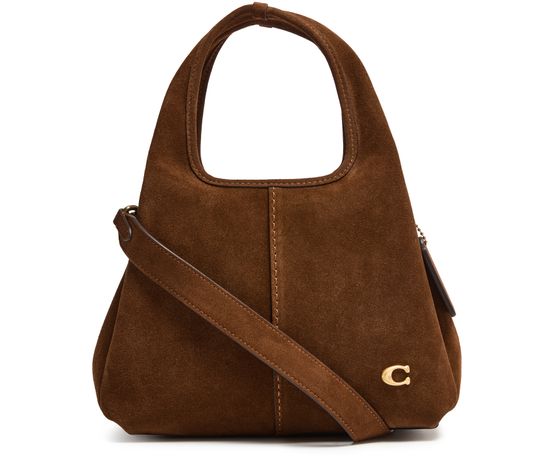 Coach Lana Shoulder Bag 23 in B4/Warm Brown — view 1