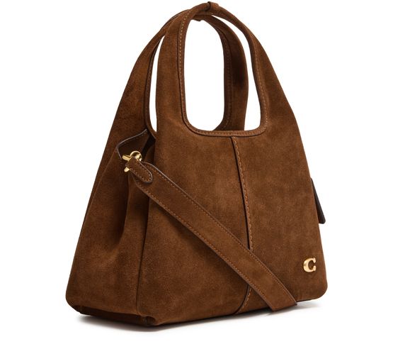 Coach Lana Shoulder Bag 23 in B4/Warm Brown — view 2