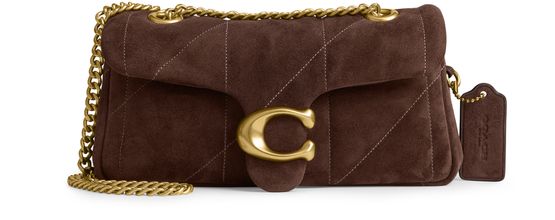 Coach Tabby 20 shoulder bag in B4/Dark Chocolate — view 1