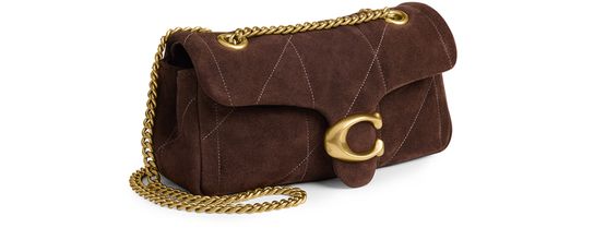 Coach Tabby 20 shoulder bag in B4/Dark Chocolate — view 2