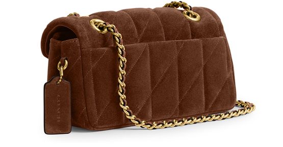 Coach Tabby 20 shoulder bag in B4/Warm Brown — view 2