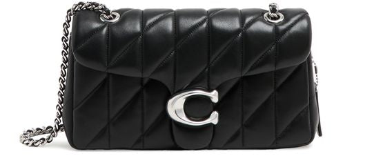 Coach Tabby Shoulder Bag 26 With Pillow Quilting in Lh/Black — view 1