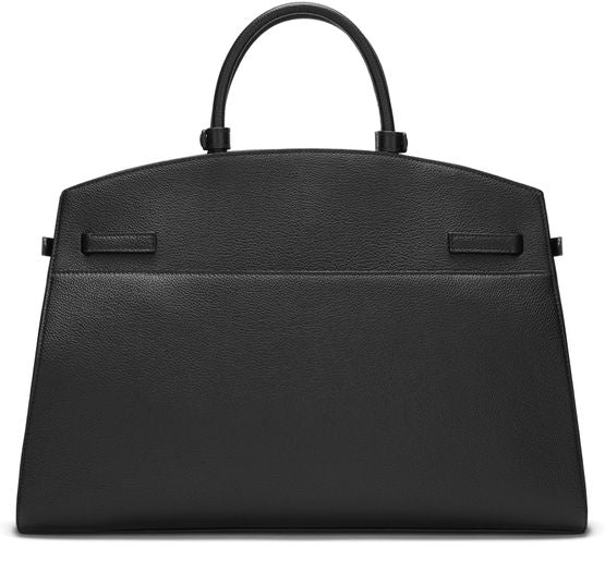 DeMellier The Hudson handbag in Small Grain Black — view 3